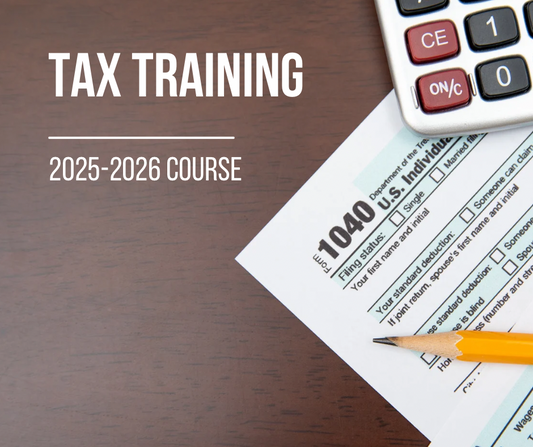 2025-2026 TAX TRAINING